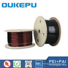 H180C polyesterimide flat enamelled aluminium wire ,H class flat aluminium wire, enamelled aluminium flat wire